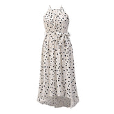 Molly - Polka Dot Sling Midi Dress